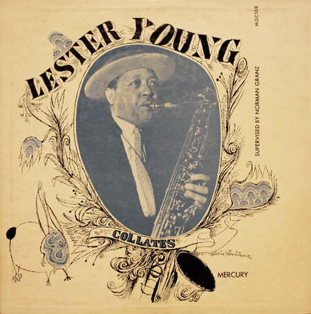 Lester Young Collates, Mercury/Clef 108, David Stone Martin