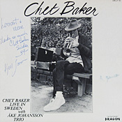 Chet Baker in Sweden
