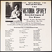 Victoria Spivey: Legacy of The Blues